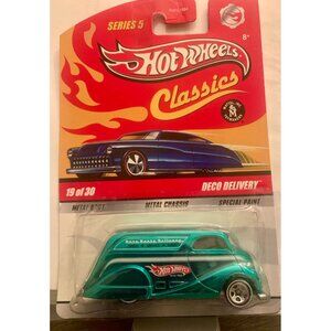 Hot Wheels Classics Series 5 Deco Delivery Die-Cast Car 19 Of 30 Metal Body